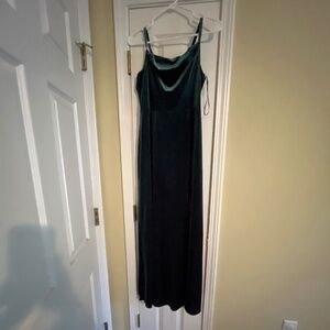 Emerald Velvet Bridesmaid Dress- Ash Dress